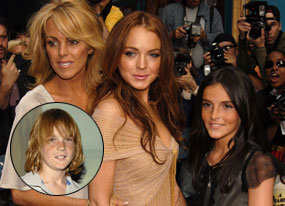 Dina Lohan, Lindsay Lohan, Ali Lohan, Dakota Lohan Dina Lohan, Lindsay Lohan, Ali Lohan, Dakota Lohan